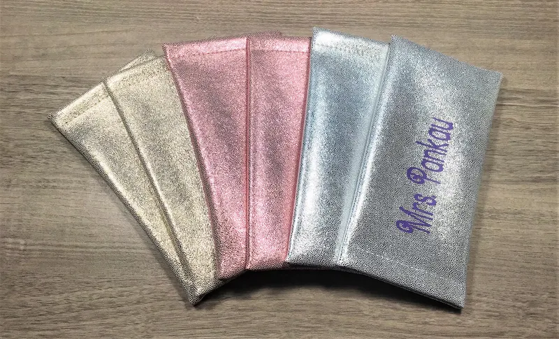 Personalized Glitter Sunglasses Case: Glam Eyeglass Holder