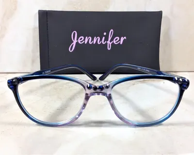 Crystal Reading Glasses +1.75, Personalized Case