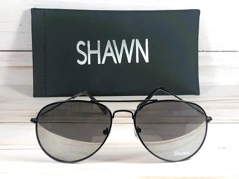 Engraved Aviator Sunglasses: Unisex. Sports, driving, fishing. A favorite!