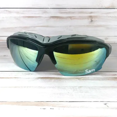 Personalized Motorcycle Sunglasses: Foam Padded.