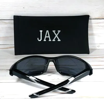 Personalized Sports Sunglasses: Free Engraved Name. 9 to Adult.