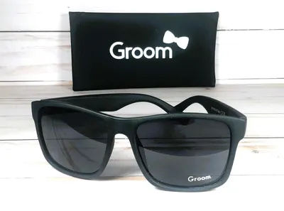 Personalized Wedding Sunglasses, Groomsmen Gift with Engraved Case