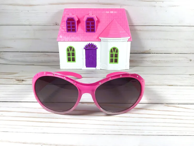 Personalized Rhinestone Sunglasses: Engraved Name, Flower Girl Gift