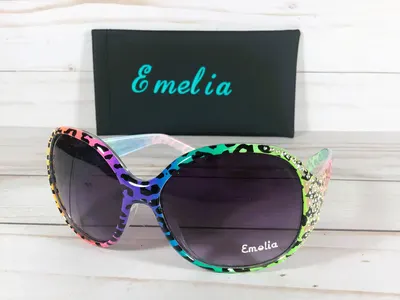 FREE ENGRAVING on GIRLS sunglasses that sparkle and shine! Show off your girls personality!